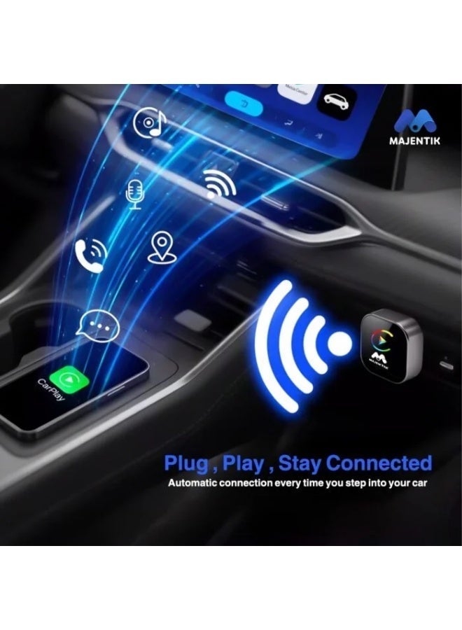 Majestic Wireless CarPlay Adapter for Cars with Built-in Car Play - Image 3